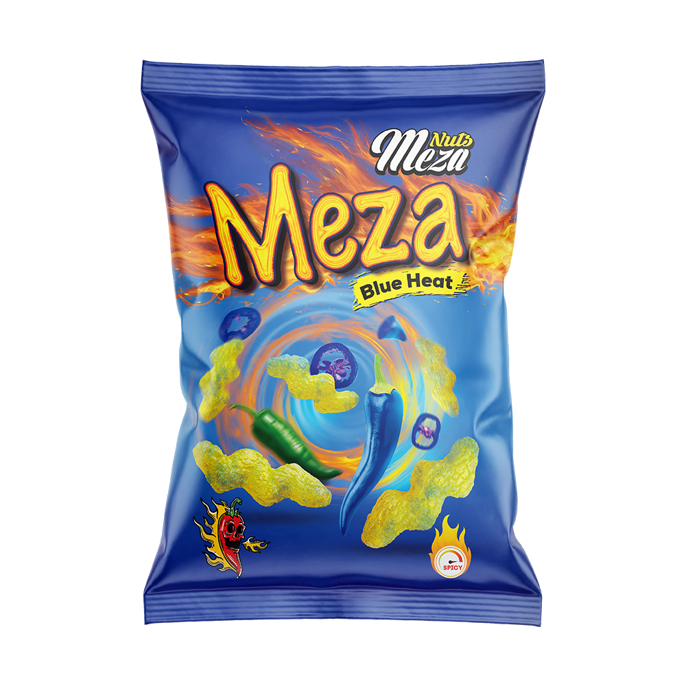 Corn Puffs (Blue Heat) (18 packs x 135g)