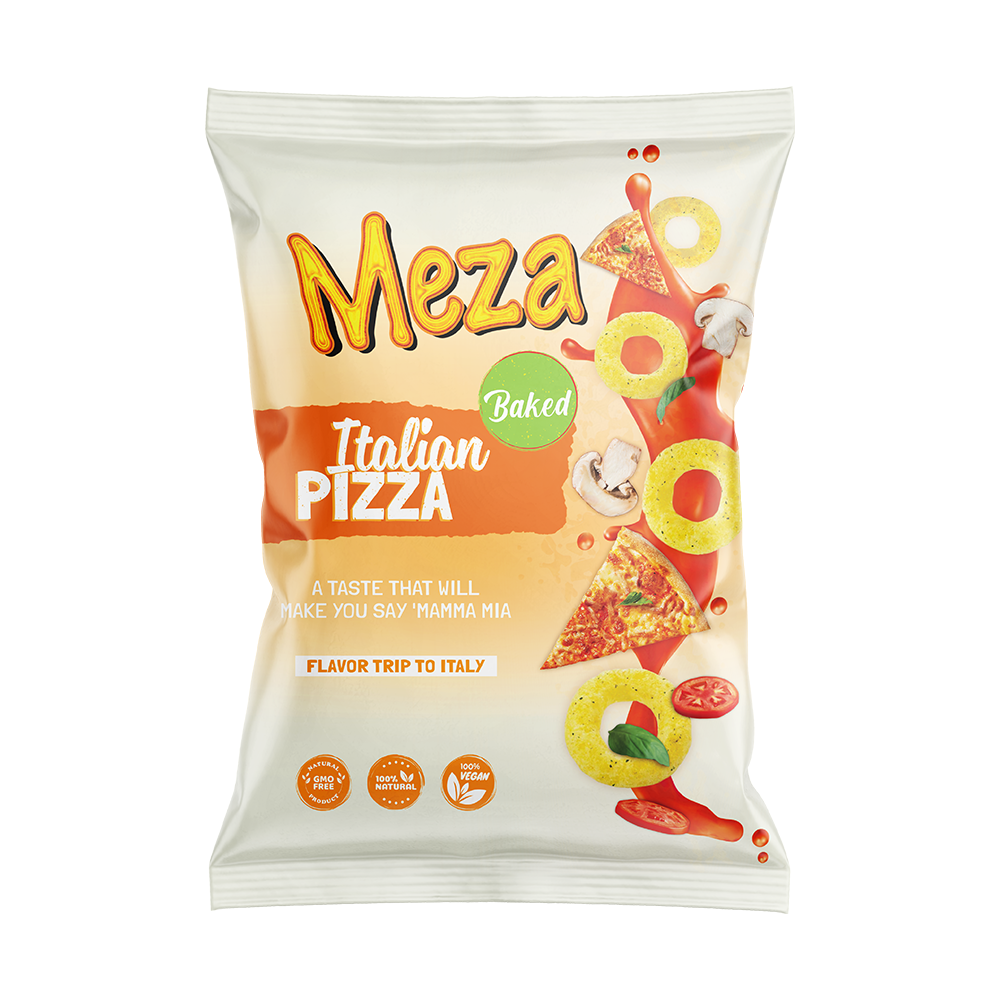Corn Puffs (Italian Pizza) (18kfp x 135g)